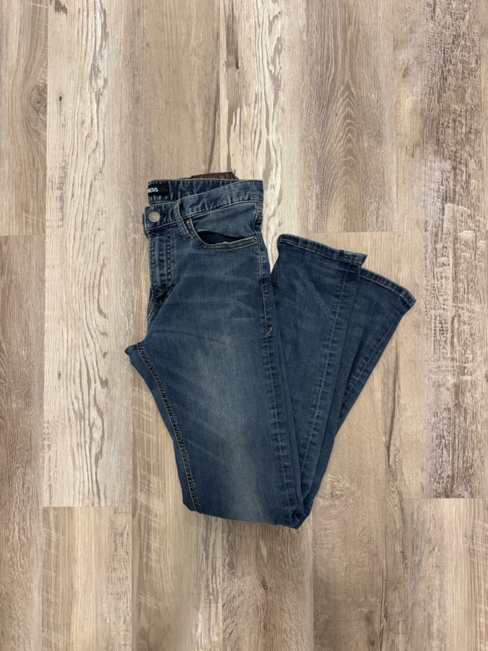Classic Dark Wash Mens Jeans